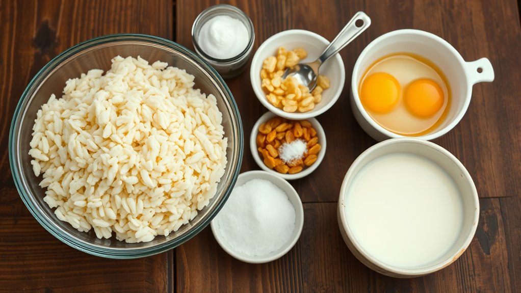 amish baked rice pudding ingredients