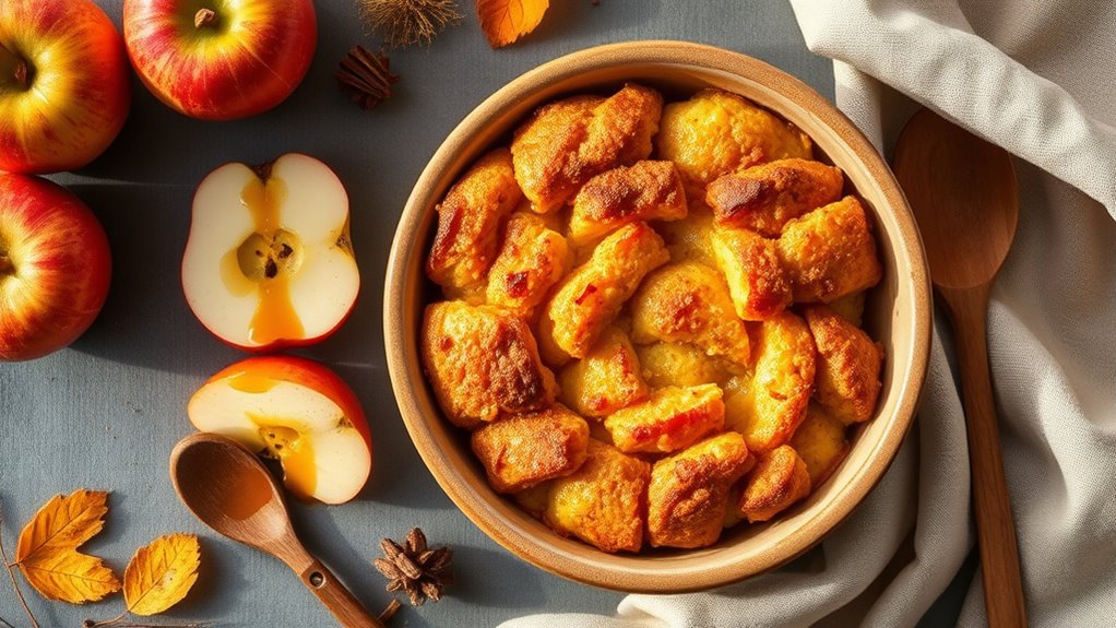apple cider donut dessert