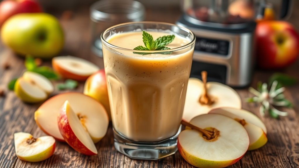 apple smoothie preparation tips