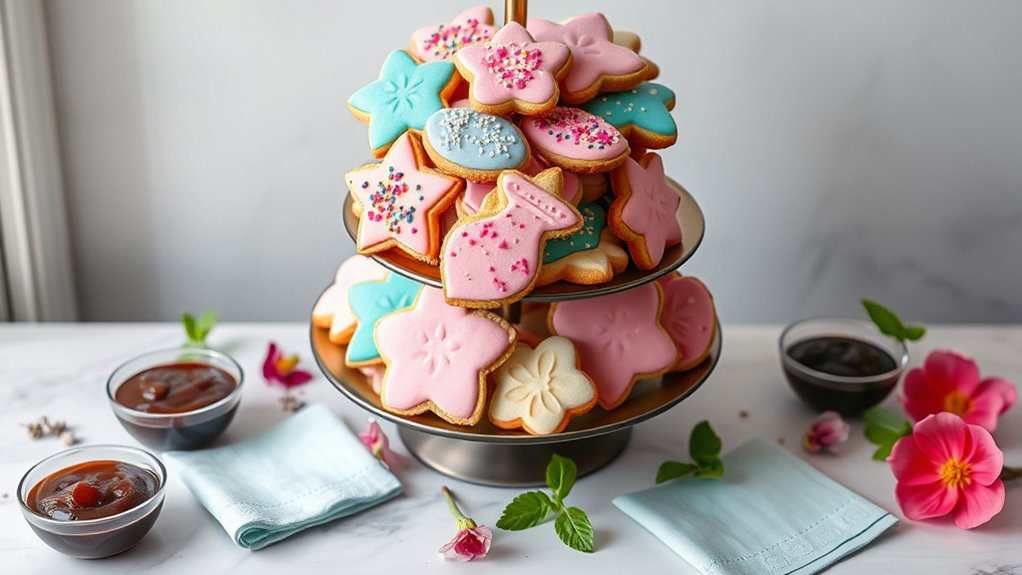 attractive cookie serving tips