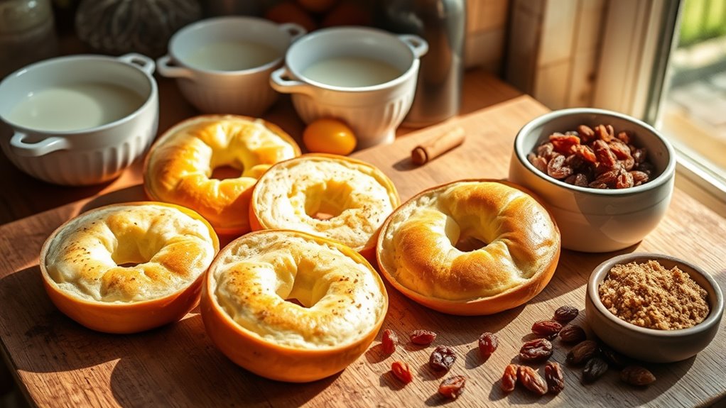 bagel bread pudding ingredients