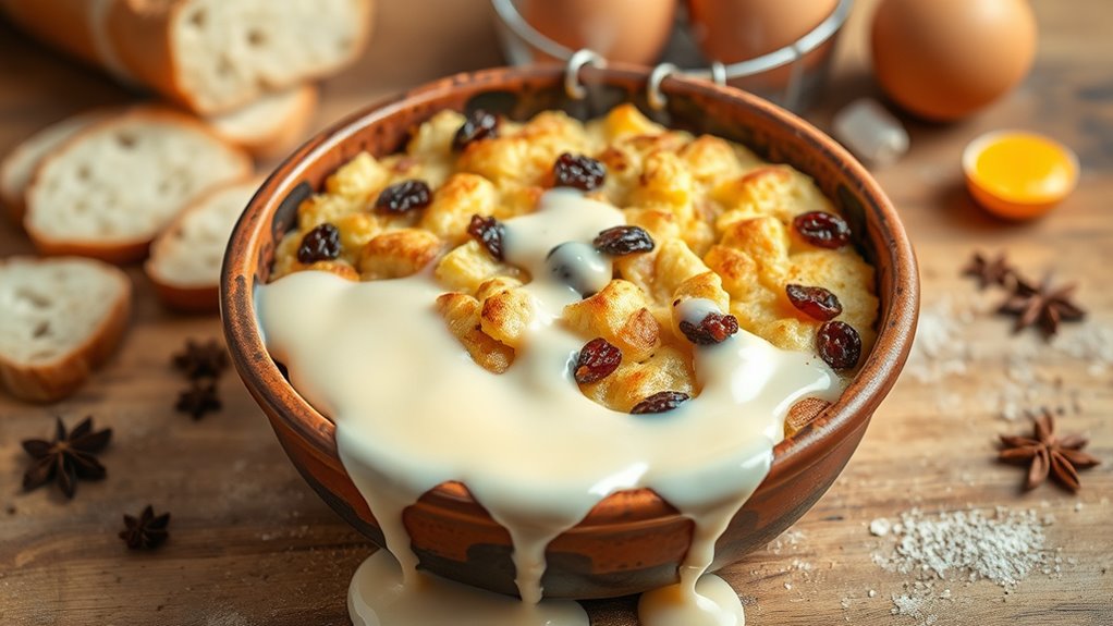 bake bread pudding evenly