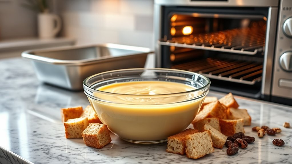 bake bread pudding perfectly