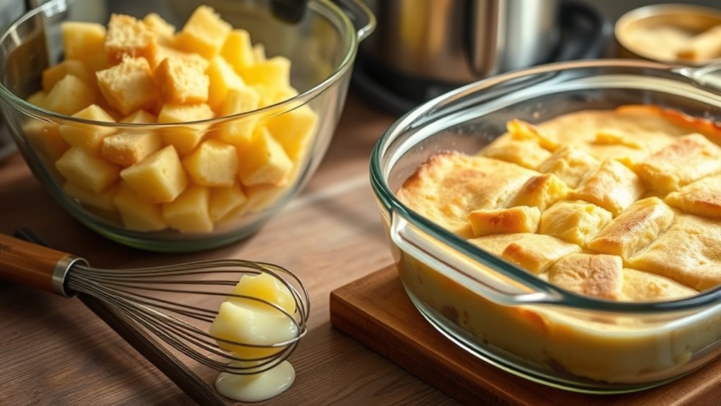 bake bread pudding recipe