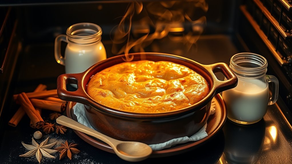 bake indian pudding slowly