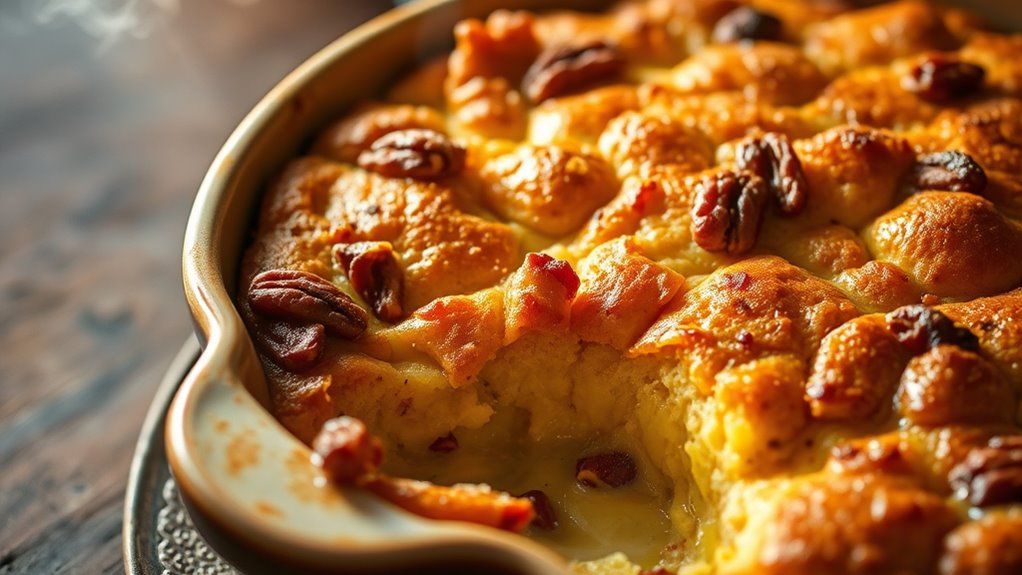 baking custard with customization