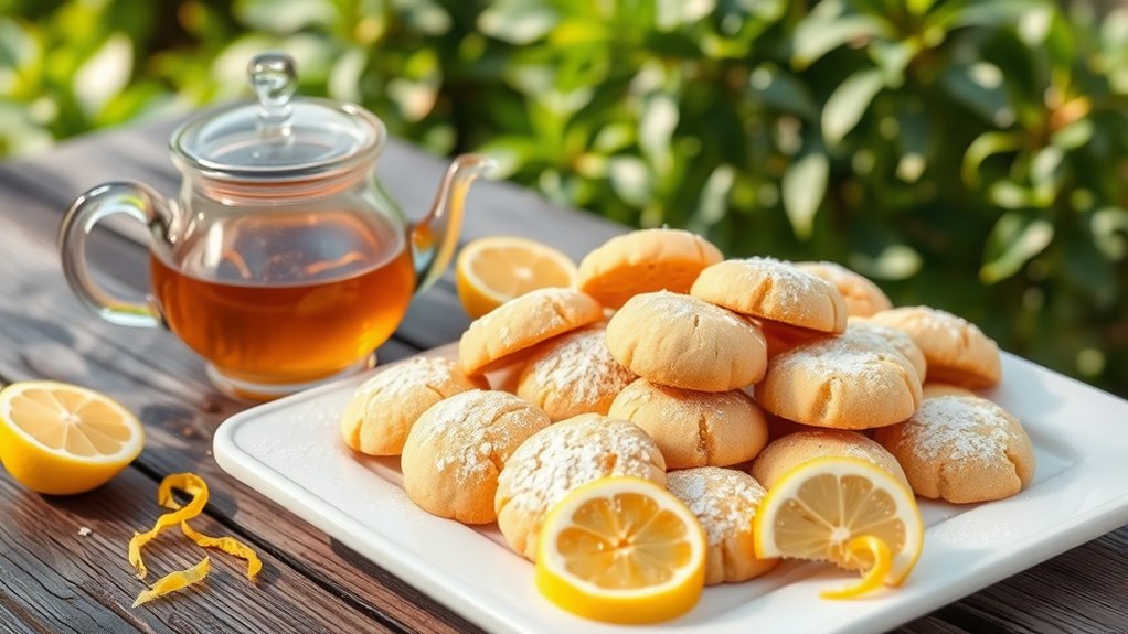 baking precision enhances lemon cookies