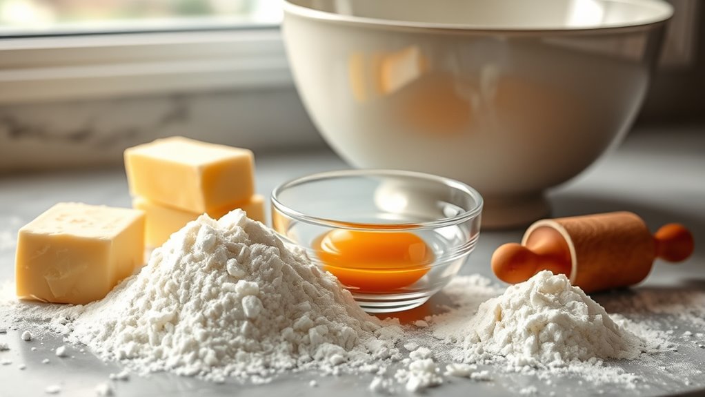 baking preparation and organization