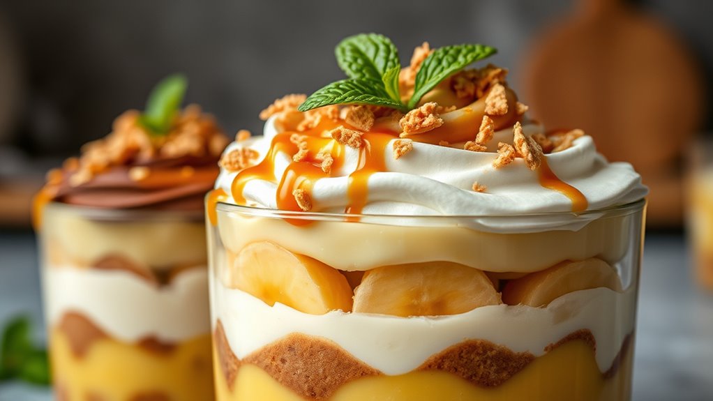 balanced banana pudding ingredients