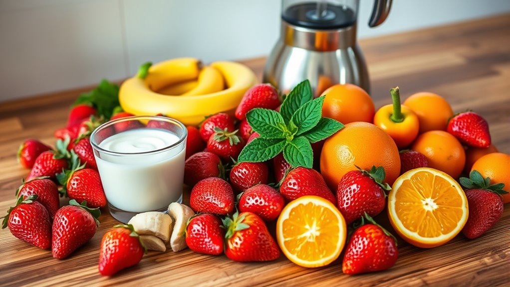 balanced fruit smoothie recipe