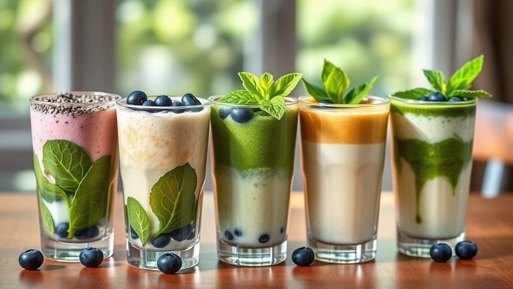 balanced low sugar smoothie recipes