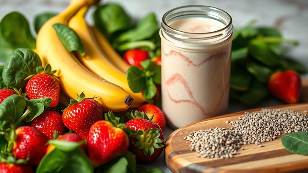 balanced smoothie ingredient quantities