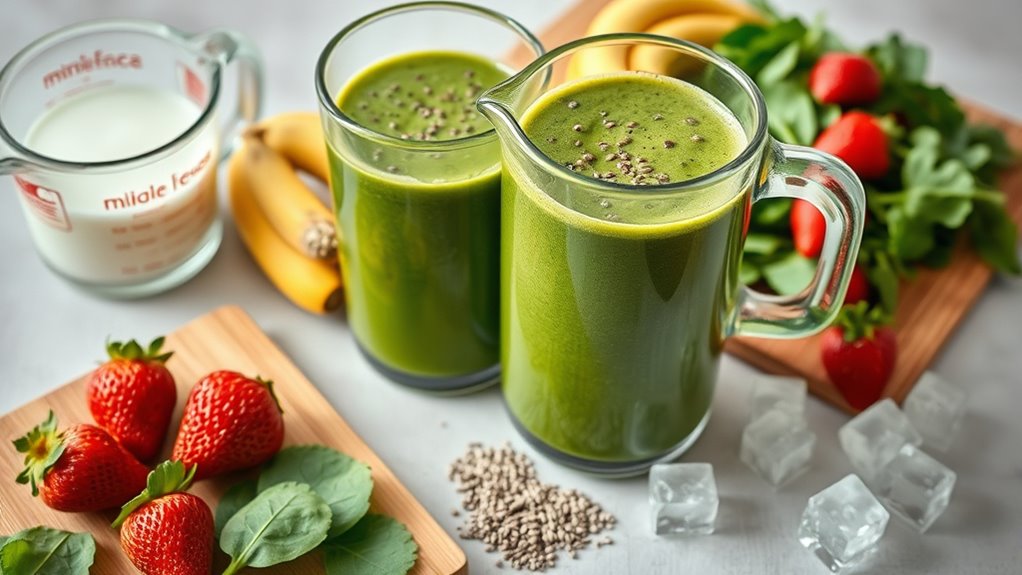 balanced smoothie ingredient ratios