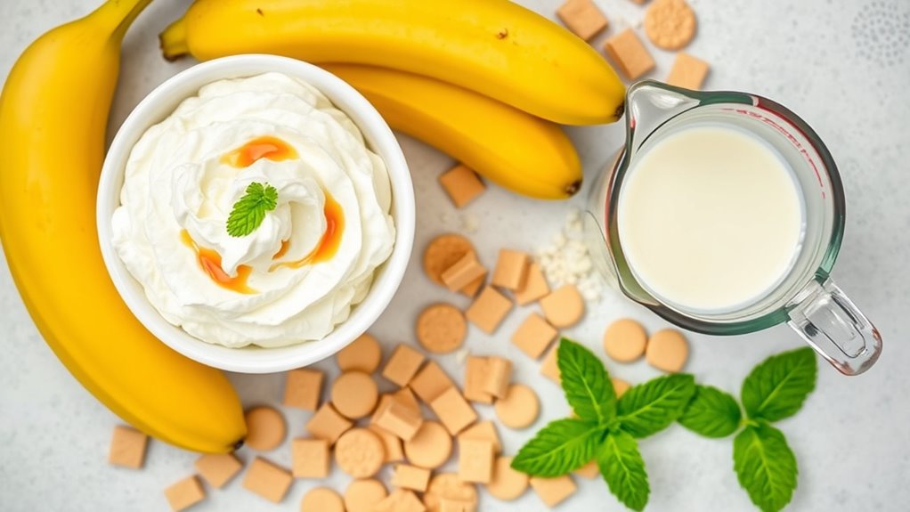 banana pudding ice cream ingredients