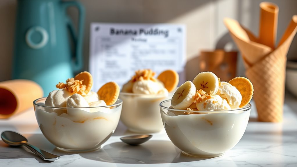 banana pudding ice cream tips