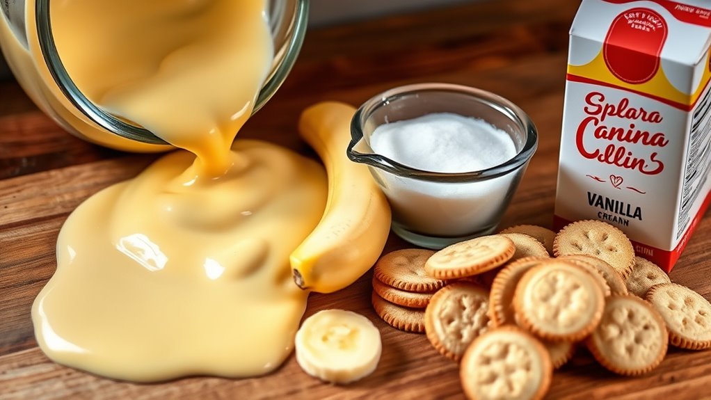 banana pudding ingredient list