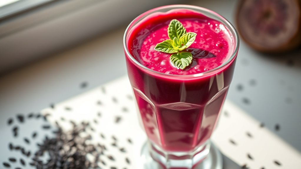 beet smoothie preparation tips