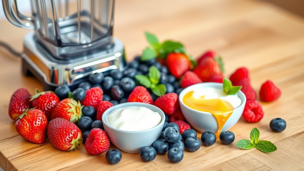 berry smoothie preparation tips