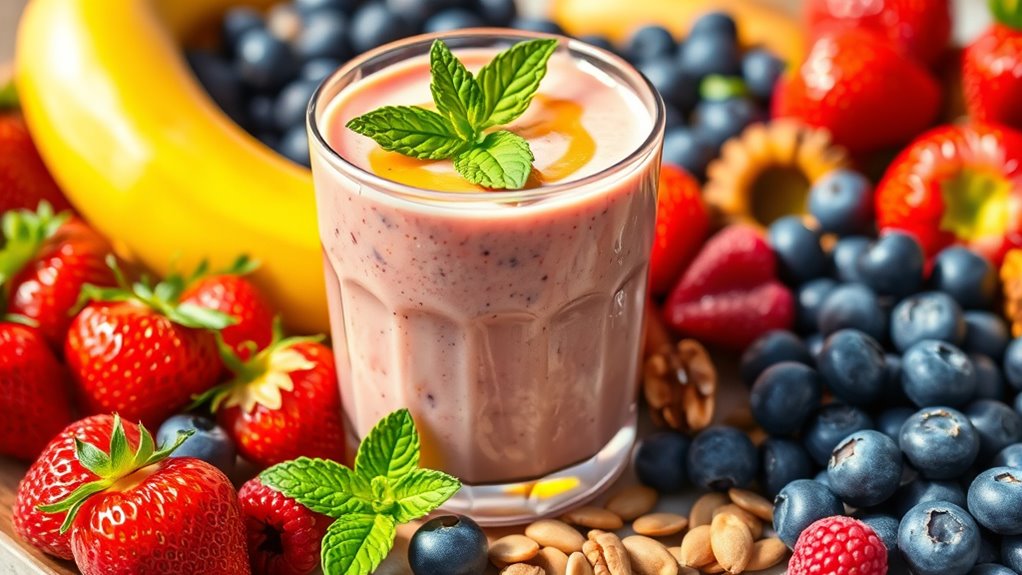 blend ingredients for smoothies