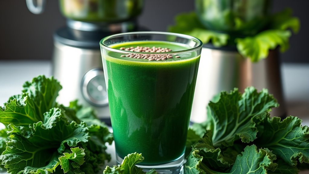 blend kale for smoothies