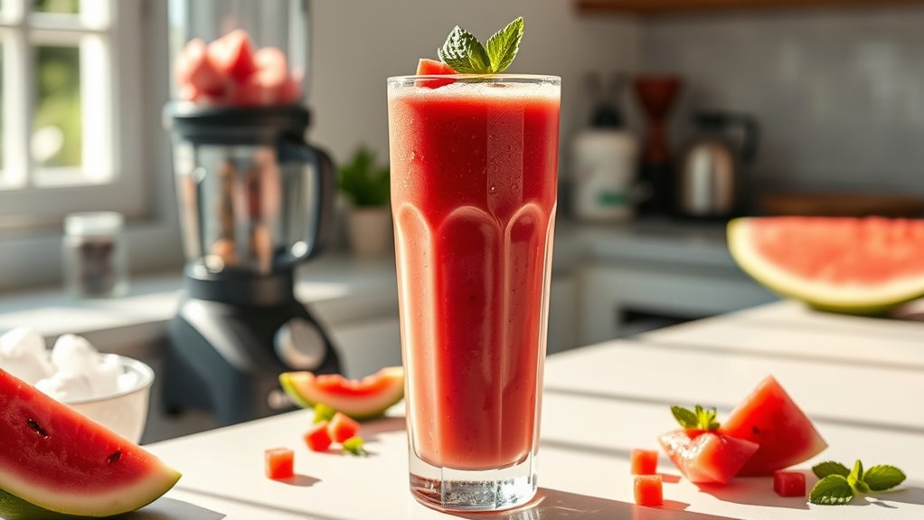 blend watermelon and customize
