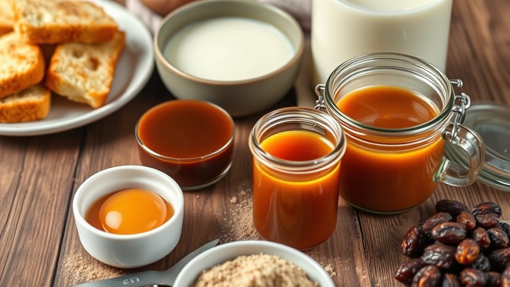 bread pudding ingredient list