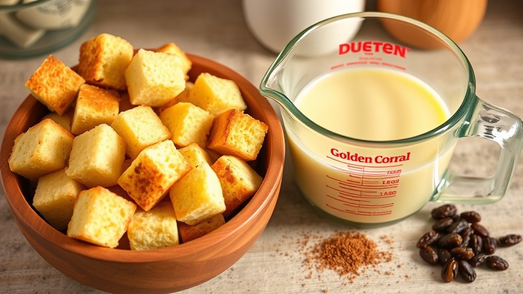 bread pudding preparation steps