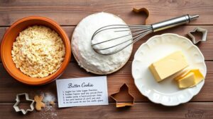 butter cookies in three steps