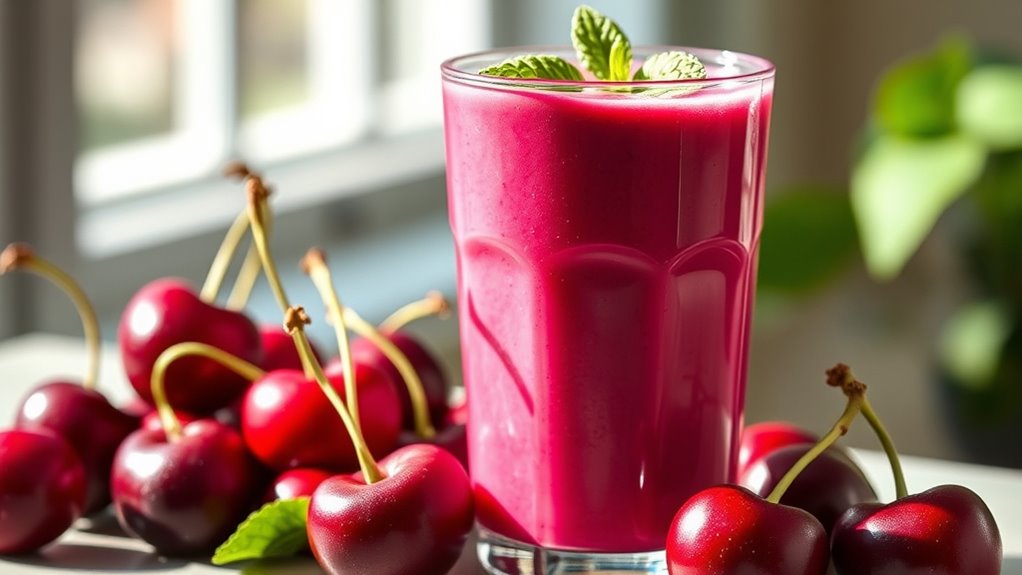 cherry smoothie preparation guide