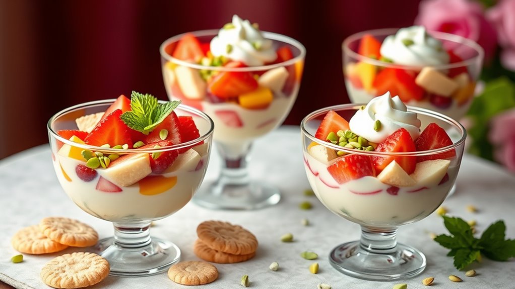chilled ambrosia presentation ideas