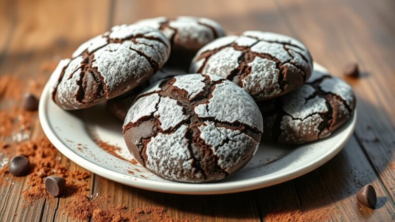 chocolate crinkle cookie recipe