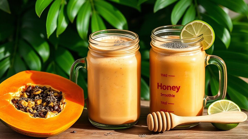 classic papaya smoothie recipe
