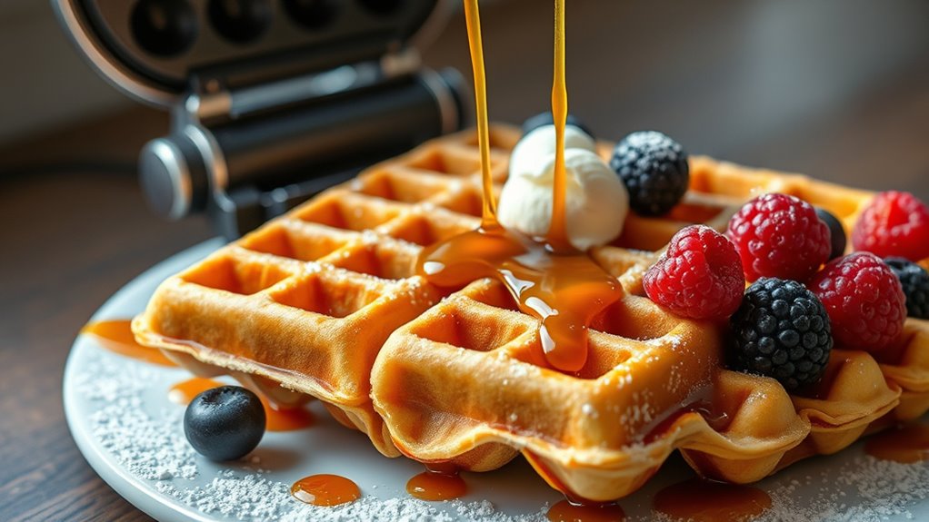 cook bread pudding waffles
