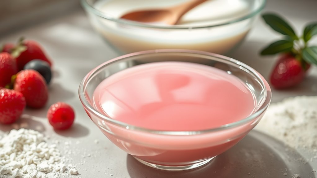 cook gelatin pudding smoothly