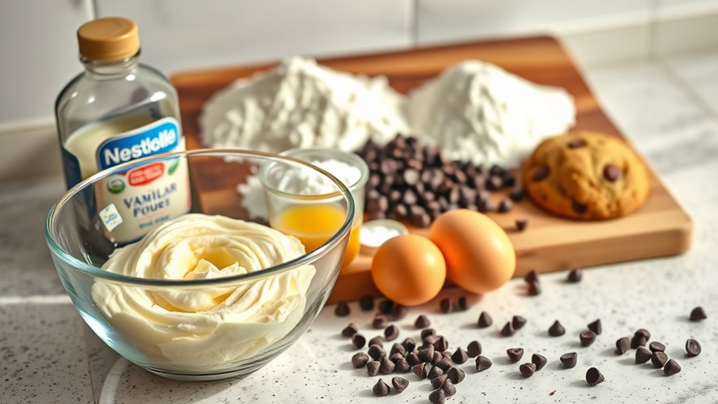 cookie dough preparation steps