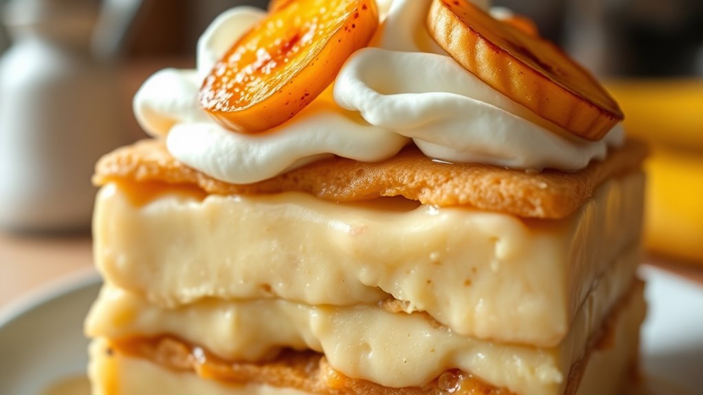 creamy custard banana pudding