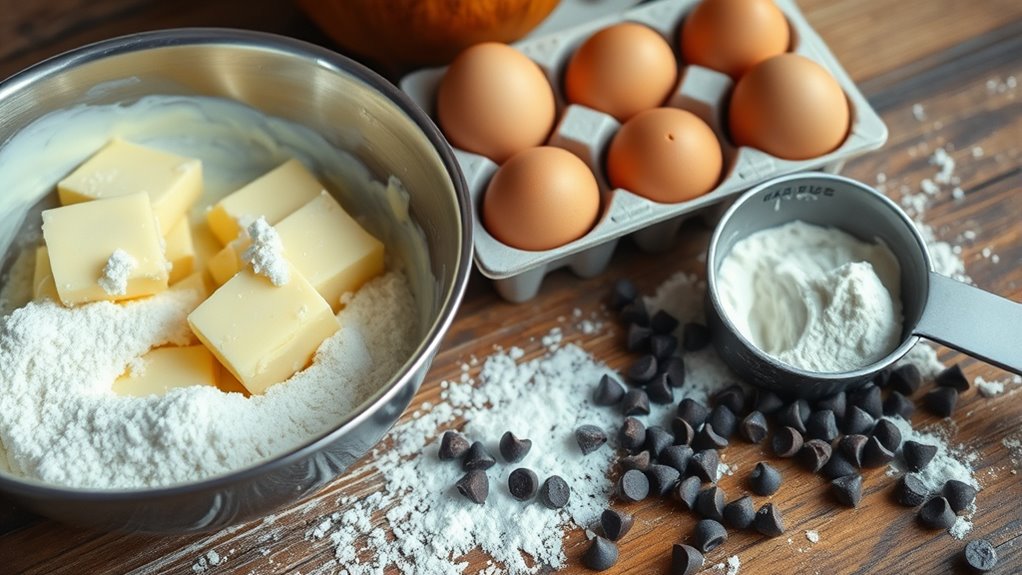 creamy fluffy tender batter