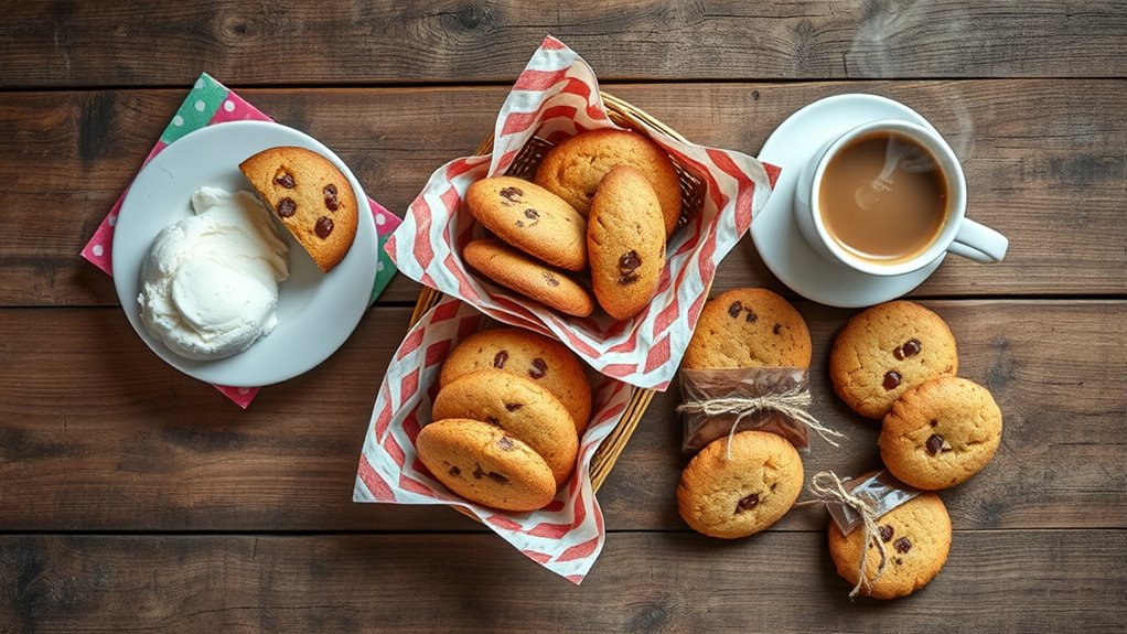 creative cookie serving ideas