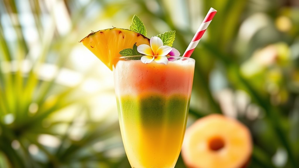 creative smoothie serving ideas