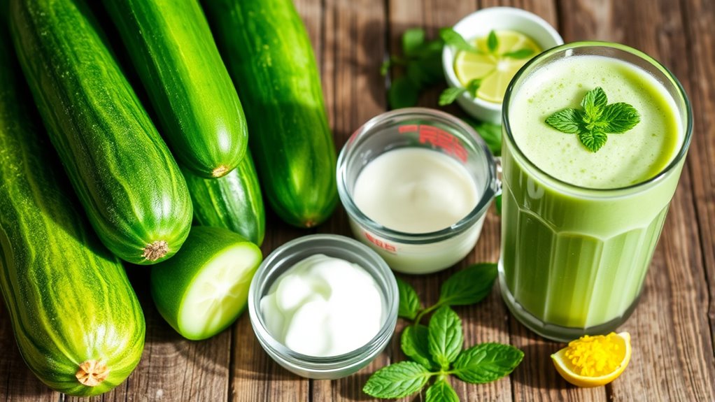 cucumber smoothie ingredient guide