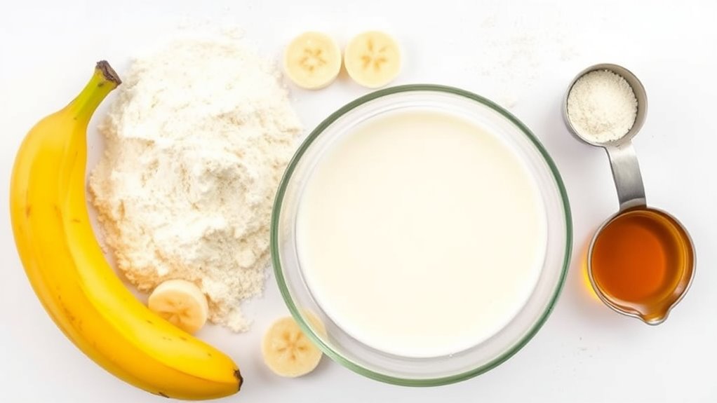 dairy free banana pudding ingredients