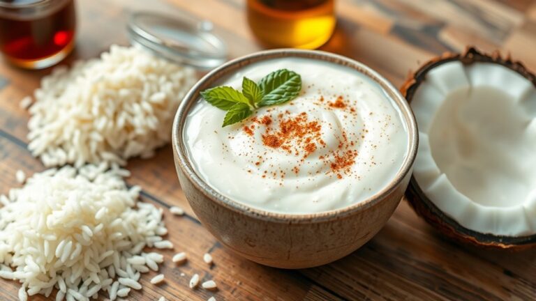 dairy free rice pudding