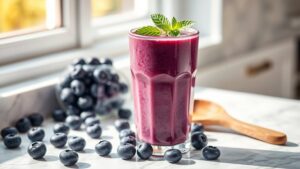 delicious blueberry smoothie recipe
