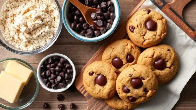 delicious chocolate chip cookies