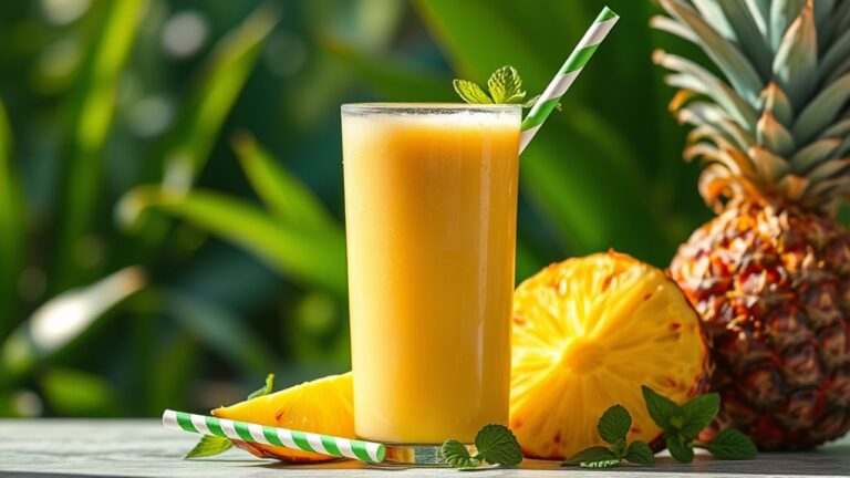 delicious pineapple smoothie recipes