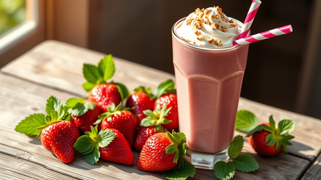 delicious strawberry smoothie recipe