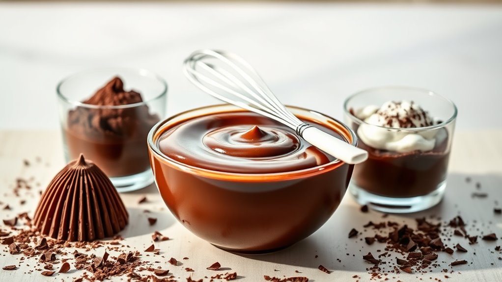 easy gelatin chocolate pudding