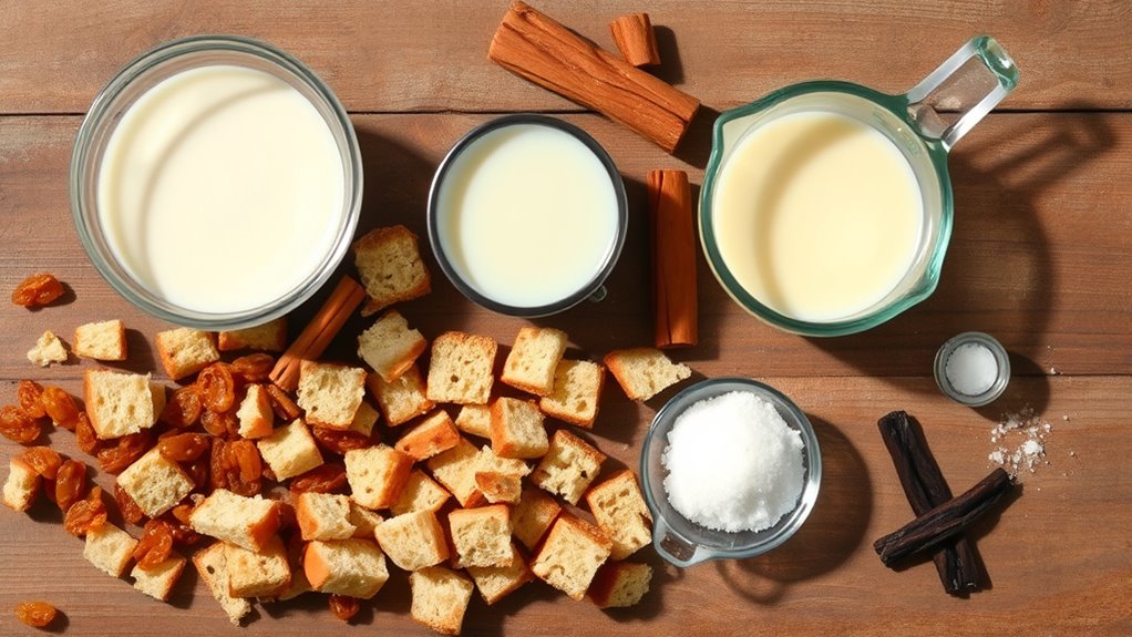 eggless bread pudding recipe