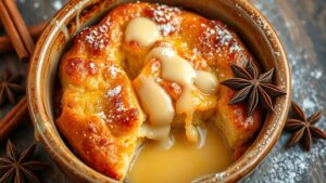 eggless bread pudding recipe