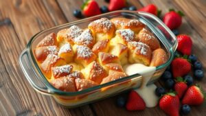 eggless bread pudding recipe